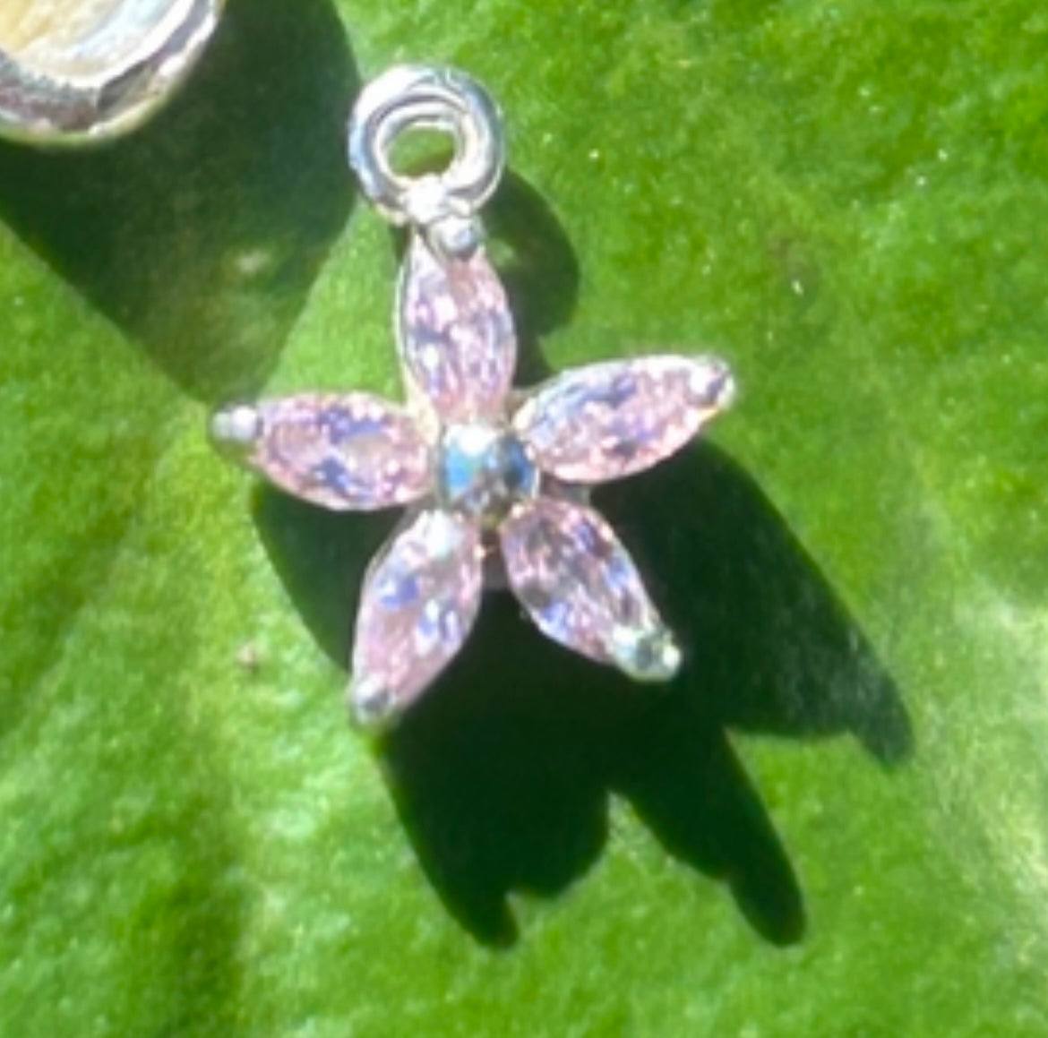 Silver Flower Pendant