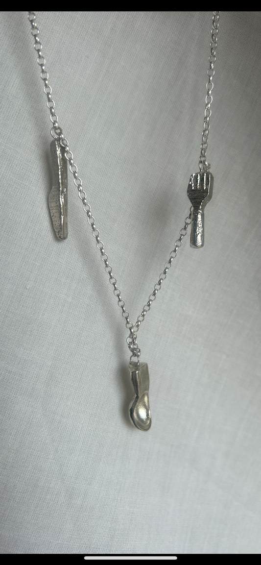 Cutlery necklace