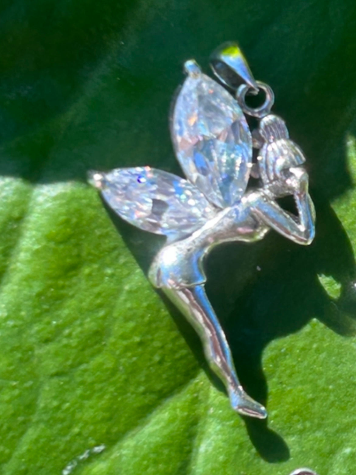 Silver Fairy Pendant